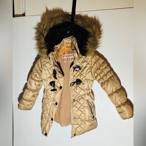 Urban Republic Beige Quilted Jacket 4T